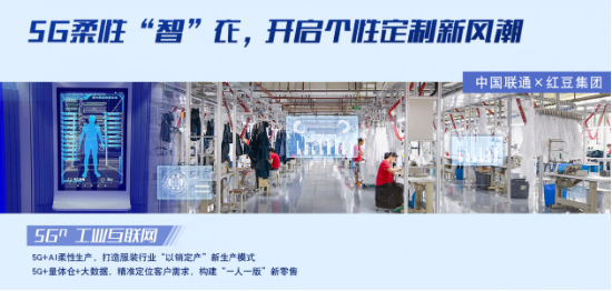 紅豆股份5G工廠入選工業互聯網示范名單，互聯網銷售迎來新機遇